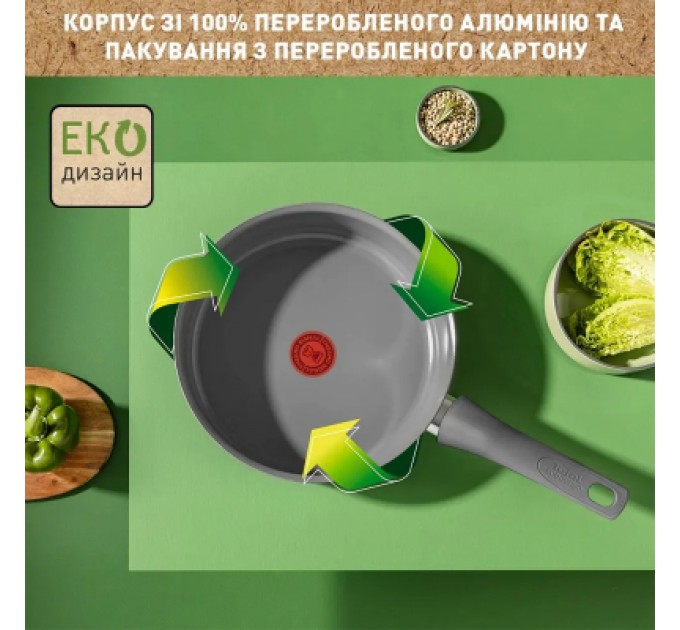 Tefal Сковорода Tefal Renewal для млинців 25см чорна (C4283873)