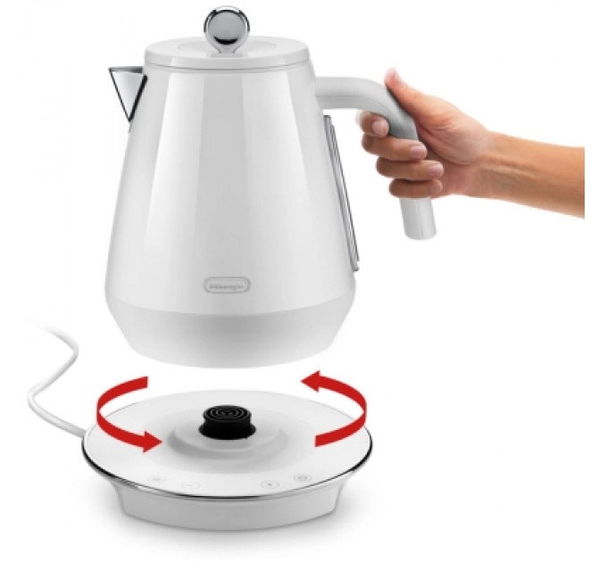 DeLonghi Електрочайник DeLonghi KBY 2011 W (KBY2011W)