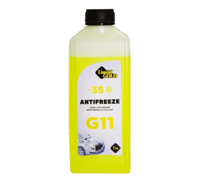 Liquid Gold Антифриз Liquid Gold G11 -35°C Жовтий 1 л (300337)
