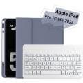BeCover Чохол до планшета BeCover with keyboard Apple iPad Pro 11" M4 2024 Purple (713002)