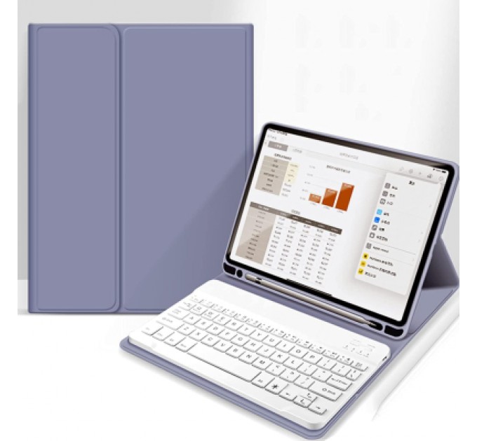 BeCover Чохол до планшета BeCover with keyboard Apple iPad Pro 11" M4 2024 Purple (713002)