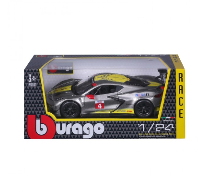 Bburago Машина Bburago Chevrolet Corvette C8.R (124) (18-28024)