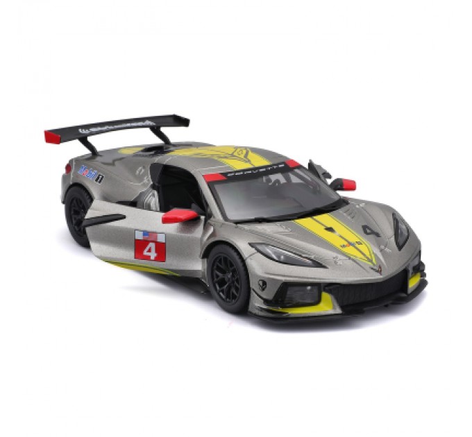 Bburago Машина Bburago Chevrolet Corvette C8.R (124) (18-28024)