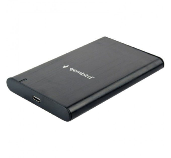 Кишеня зовнішня Gembird 2.5" USB3.1 alum black (EE2-U3S-6)