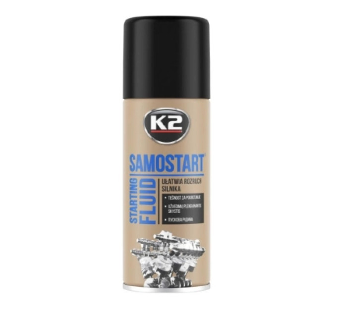 K2 Присадка автомобільна K2 Samostart 400 мл (T440)