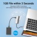Vention Концентратор Vention USB3.1 Type-C --> HDMI/USB 3.0x3/RJ45/PD 100W Hub 6-in-1 (TOHHB)
