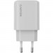Canyon Зарядний пристрій Canyon OnCharge 250 25W 1xPD 1xQC EU White (CNE-CHA250-21)