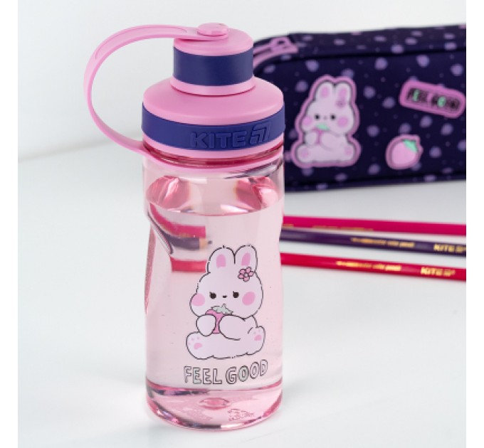 Kite Поїльник-непроливайка Kite Feel Good, 500 мл, лілова (K25-397-2)