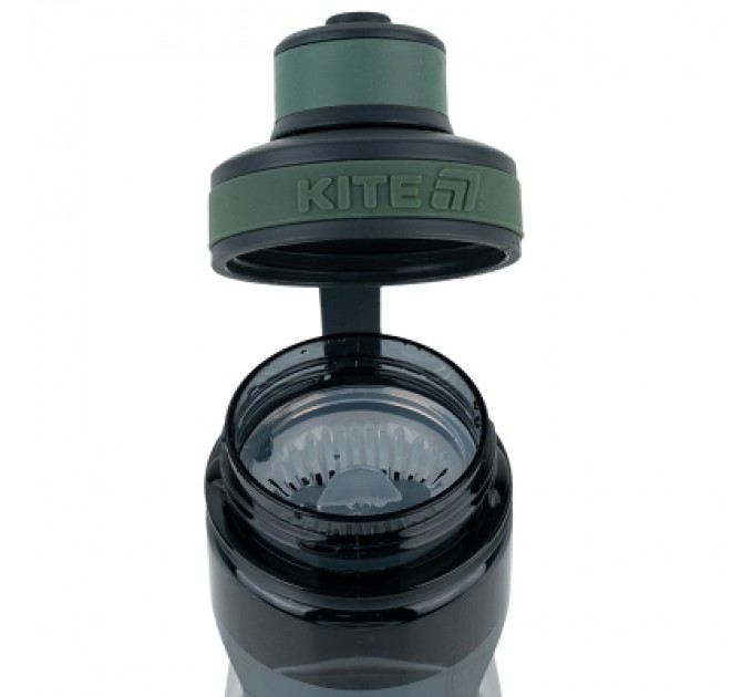 Kite Поїльник-непроливайка Kite Naruto, 500 мл, сіра (NR25-397)