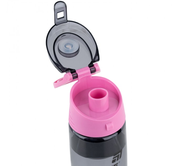 Kite Поїльник-непроливайка Kite 550 мл, сіра (K25-401-1)