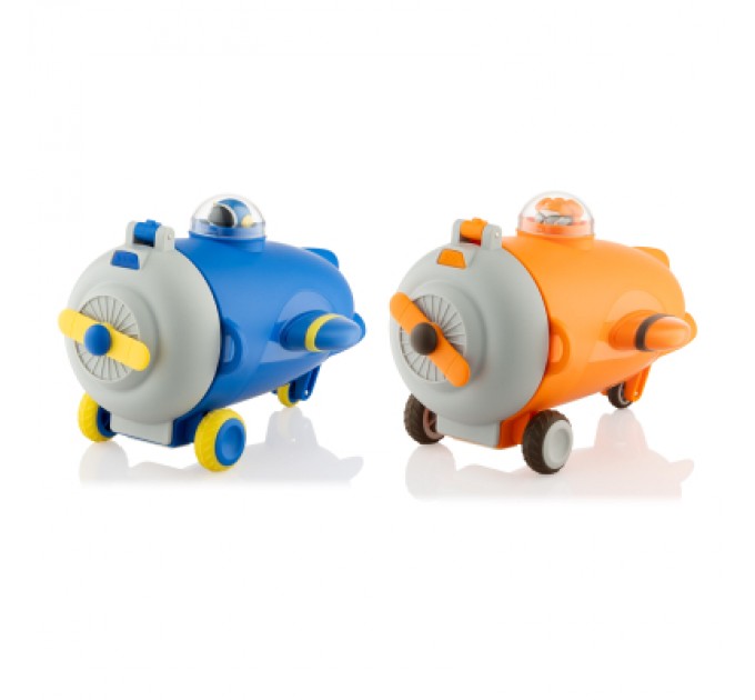 Ardesto Пляшка для води Ardesto Plane 550мл помаранчевий (AR2255RO)