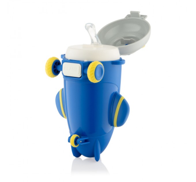 Ardesto Пляшка для води Ardesto Plane 550мл синій (AR2255RB)