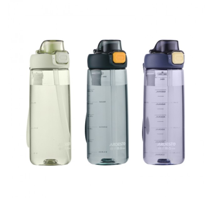 Ardesto Пляшка для води Ardesto Trip 720мл зелений (AR2272PB)
