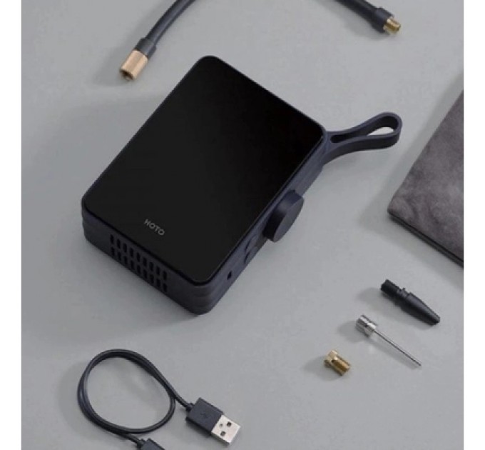 Xiaomi Автомобільний компресор Xiaomi HOTO Portable Electric Tire Inflator (QWCQB001)