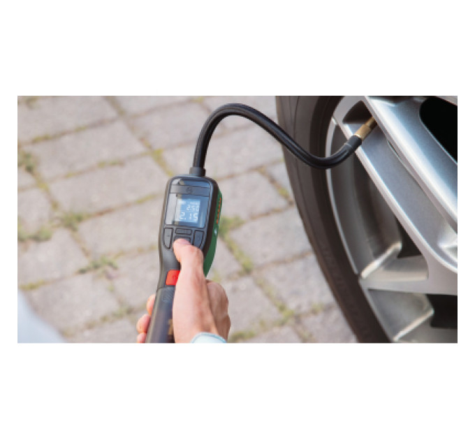 Bosch Автомобільний компресор Bosch EasyPump, 3.6V, 3Ah, 10.3 бар, 10 л/хв, 0.4кг (0.603.947.000)