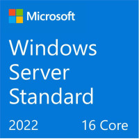 ПЗ для сервера Microsoft Windows Server Standard 2022 64Bit English OEM DVD 16 Core (P73-08328)