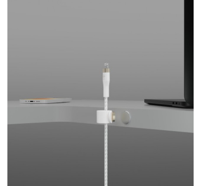 Belkin Дата кабель USB 2.0 AM to Lightning 1.0m white Belkin (CAA010BT1MWH)