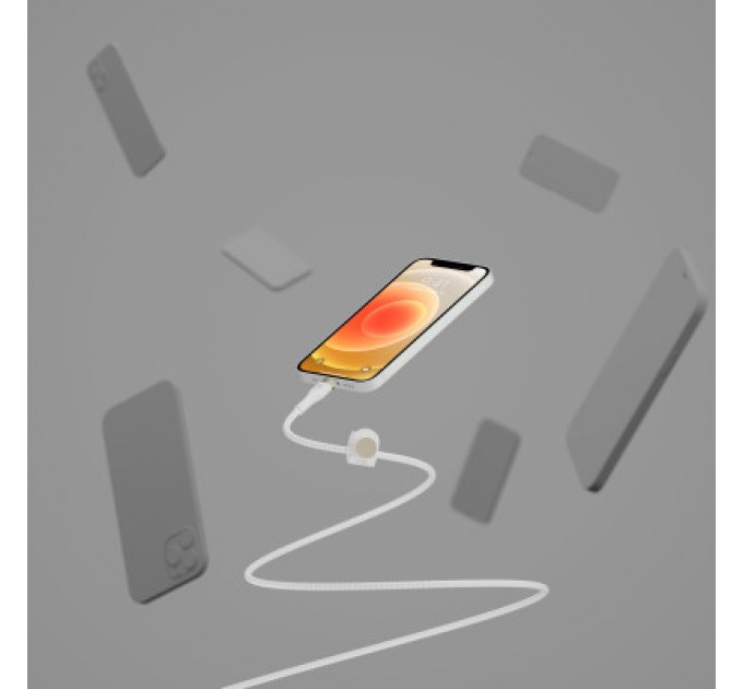 Belkin Дата кабель USB 2.0 AM to Lightning 1.0m white Belkin (CAA010BT1MWH)