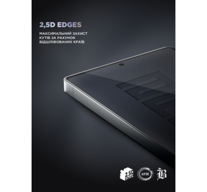 Armorstandart Скло захисне Armorstandart Supreme Black Icon Samsung S25 Plus / S24 Plus (ARM84628)