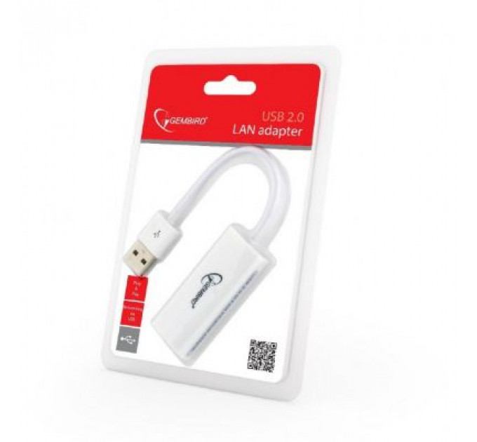 Мережева карта USB2.0 to Fast Ethernet Gembird (NIC-U2-02)