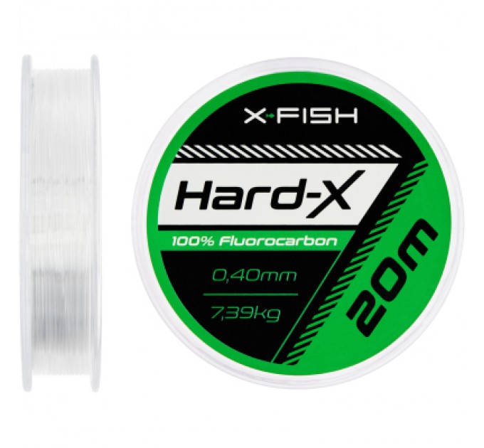 X-Fish Флюорокарбон X-Fish Hard-X 20m (clear) 0.40mm 7.39kg (1917.03.88)