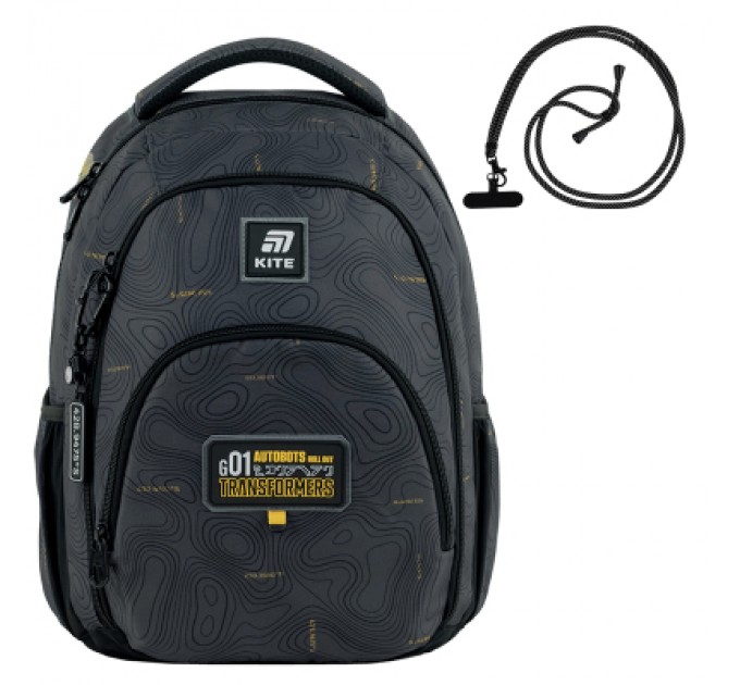 Kite Рюкзак шкільний Kite Education teens 905M Transformers (TF25-905M)