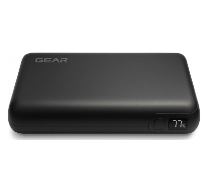 GEAR Батарея універсальна GEAR 30000mAh, PD/100W, black (DL302C)