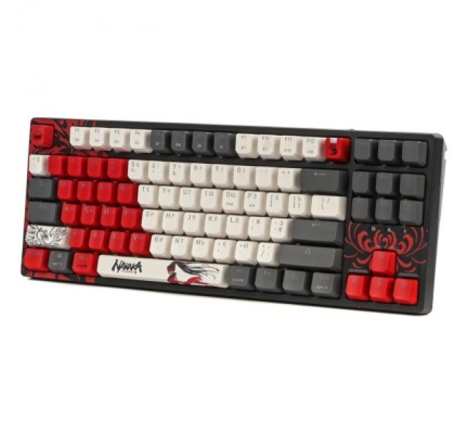 A4Tech Клавіатура A4Tech Bloody WS87 Naraka Wireless/Bluetooth Black/Red (4711421001113)