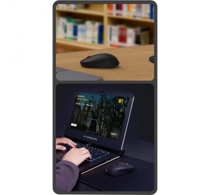 Xiaomi Мишка Xiaomi Miiiw Mute Wireless Black (MWMM01 Black)