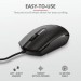 Trust Мишка Trust Basi USB Black (24271)