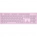 Canyon Клавіатура Canyon HKB-W01 Silent Wireless UA Pink (CNS-HKBW01P)