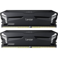 Модуль пам'яті для комп'ютера DDR5 32GB (2x16GB) 6000 MHz Ares Black Lexar (LD5U16G60C320A-RGD)