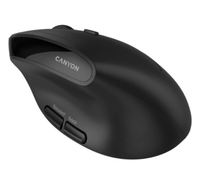 Canyon Мишка Canyon MW-25 LED Silent Wireless/Bluetooth Black (CNS-CMSW25)