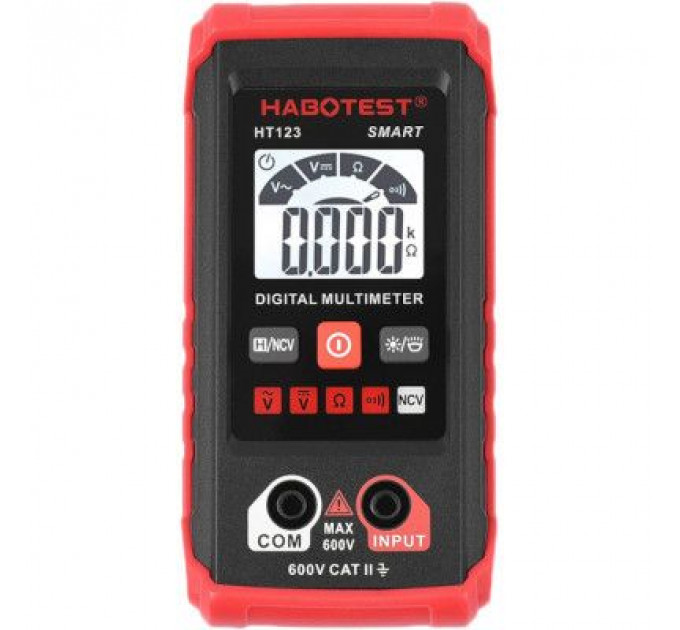 Цифровий мультиметр Habotest HT123 DC600V, AC600V (HT123)