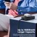 Choetech Батарея універсальна Choetech Magnetic Wireless 10000mAh 20W, PD, Qi-2 15W, USB-C, Lightning, Apple Watch charger (B750-CCBK)