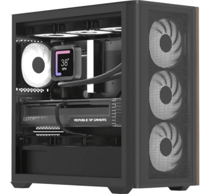 AeroCool Корпус AeroCool D301A-G-BK-v2 Black (ACCS-DS03043.11)
