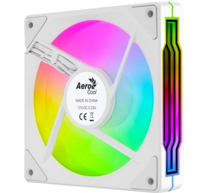 AeroCool Кулер до корпусу AeroCool Phantom M-3 12 PWM ARGB White (ACF3-MR11217.21)