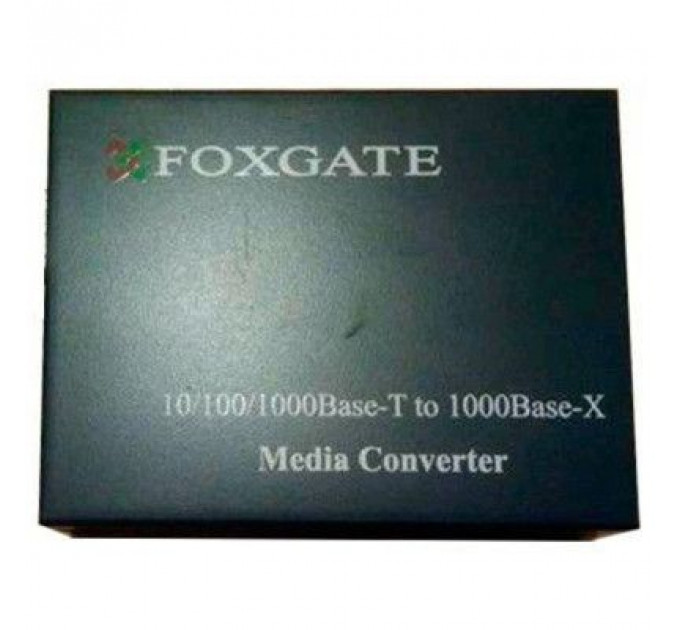 Медіаконвертер FoxGate 10/100/1000Base-T RJ45 to 1000Base-SX/LX SFP slot (EC-SFP1000-FE/GE-LFP)