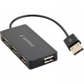 Gembird Концентратор Gembird USB 2.0 х 4 (UHB-U2P4-04)
