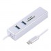 Maxxter Концентратор Maxxter USB to Gigabit Ethernet, 2 Ports USB 3.0 + microSD/TF card r (NECH-2P-SD-01)