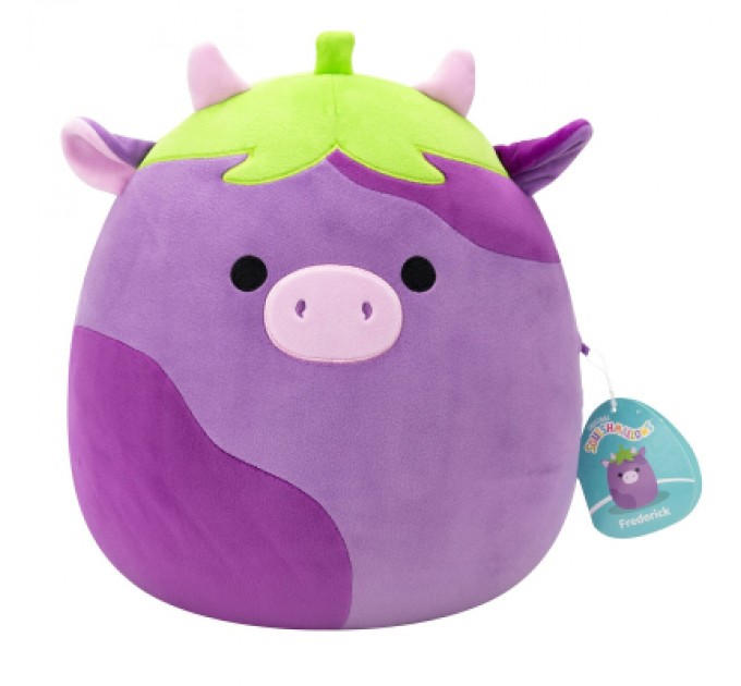 Squishmallows М'яка іграшка Squishmallows Корівка-баклажан Фредерік 30 см (SQCR07969)