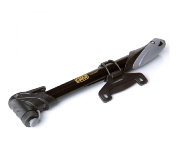 СИЛА Велосипедний насос СИЛА двосторонній 21х249 з кріпленням (900437)