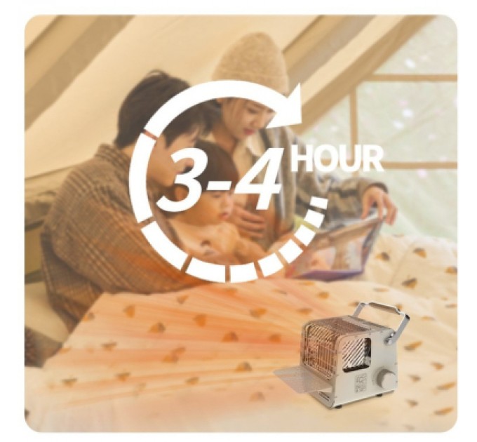 Naturehike Газовий обігрівач Naturehike CNK2300CW018 сірий (6976507666855)