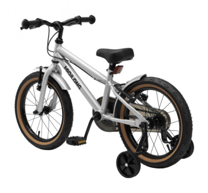 Miqilong Дитячий велосипед Miqilong ST 16" срібний (RBB-ST16-SILVER)