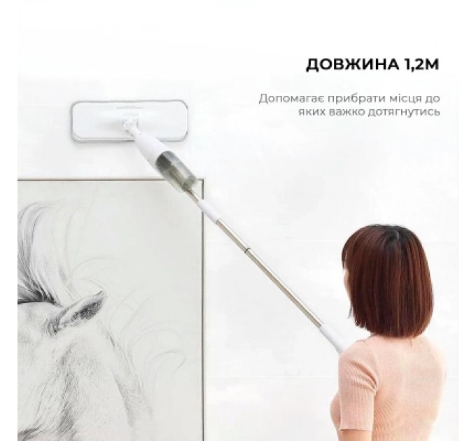 Deerma Пилосос Deerma Spray Mop White (TB500)