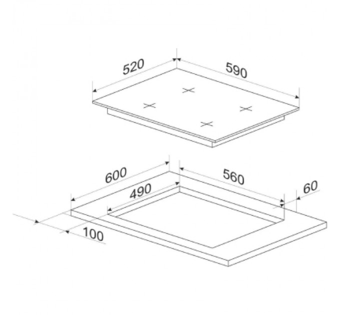 Hansa Варочна поверхня Hansa BHKW6718511