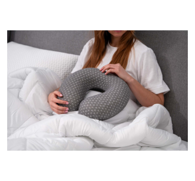Ardesto Подушка Ardesto ортопедична Sleepwell Travel, для шиї, піна меморі 34х29х10см сірий (ART3429NEP)