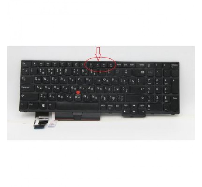 Lenovo Клавіатура ноутбука Lenovo ThinkPad T15 Gen1/Gen2 черн с черн ТП UA (A46203)
