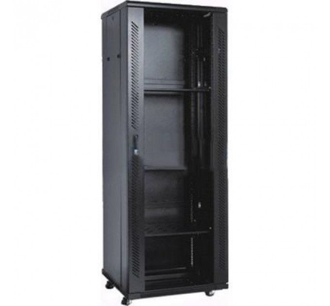 Шафа напольна Kingda 27U 19" 600x800 RAL9004 (KD-002-6827)