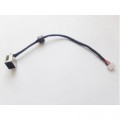 Dell Роз'єм живлення ноутбука з кабелем Dell PJ801 (7.4x5.0mm+center pin) 5-pin 15 см (A49124)